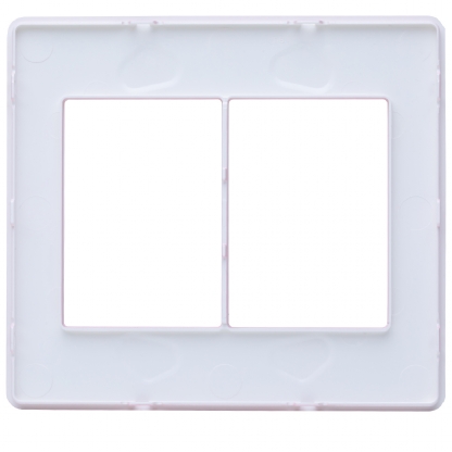 Placa Acabamento 6 Postos 4X4 Unno Life Rosa - ABB