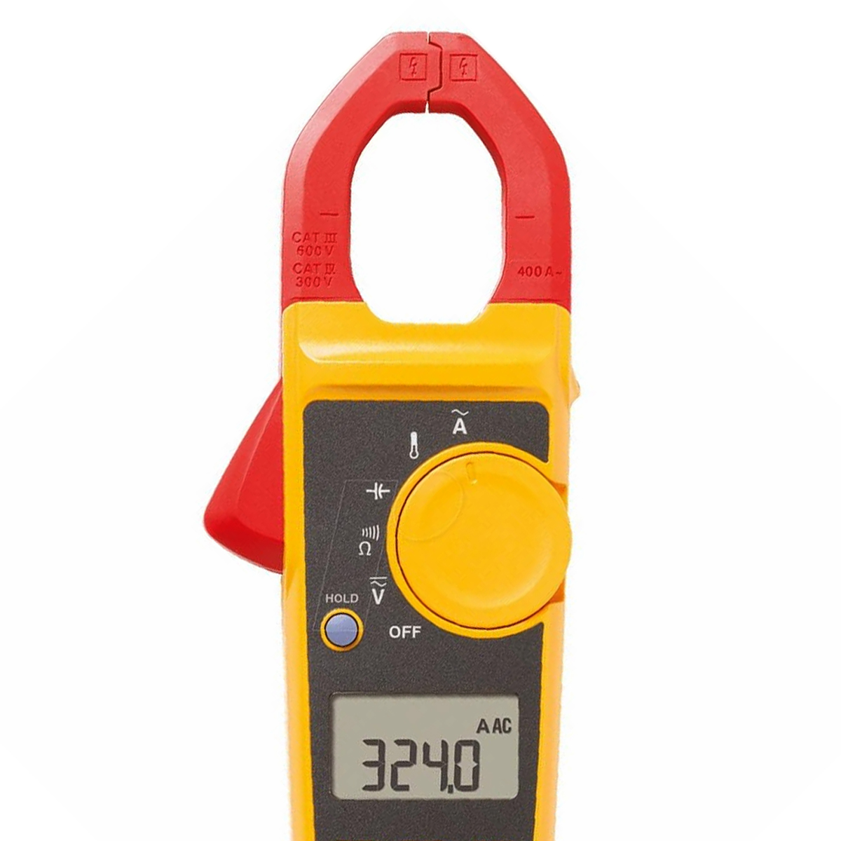 Alicate Amperímetro Digital Ac40.00/400A True-Rms - Fluke