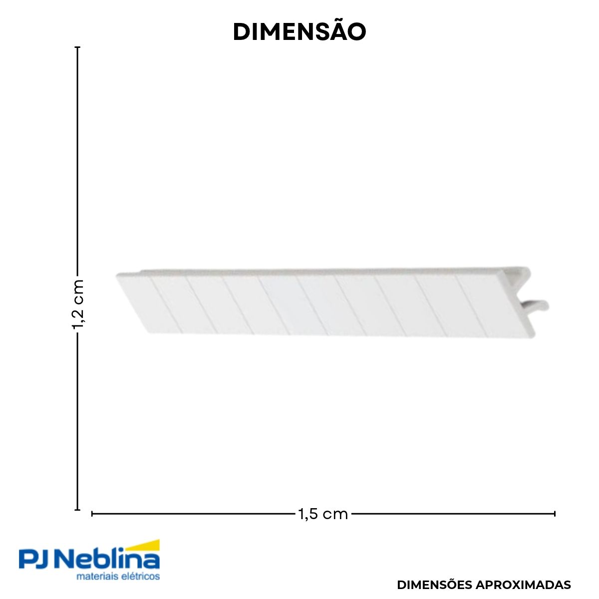 Identificação Plástico Zb10 Unbedruckt - Phoenix