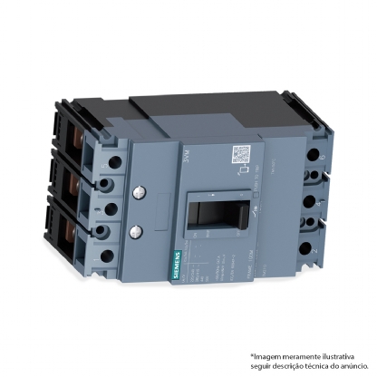 Disjuntor Caixa Moldada Tripolar 63A 16Ka 380V 3VM10632ED320AA0 - Siemens