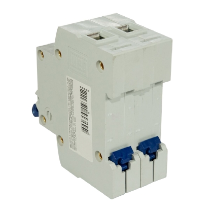 Disjuntor Mini Din Bipolar 16A Curva B 5Ka 230/400V MDW-B16-2 - WEG