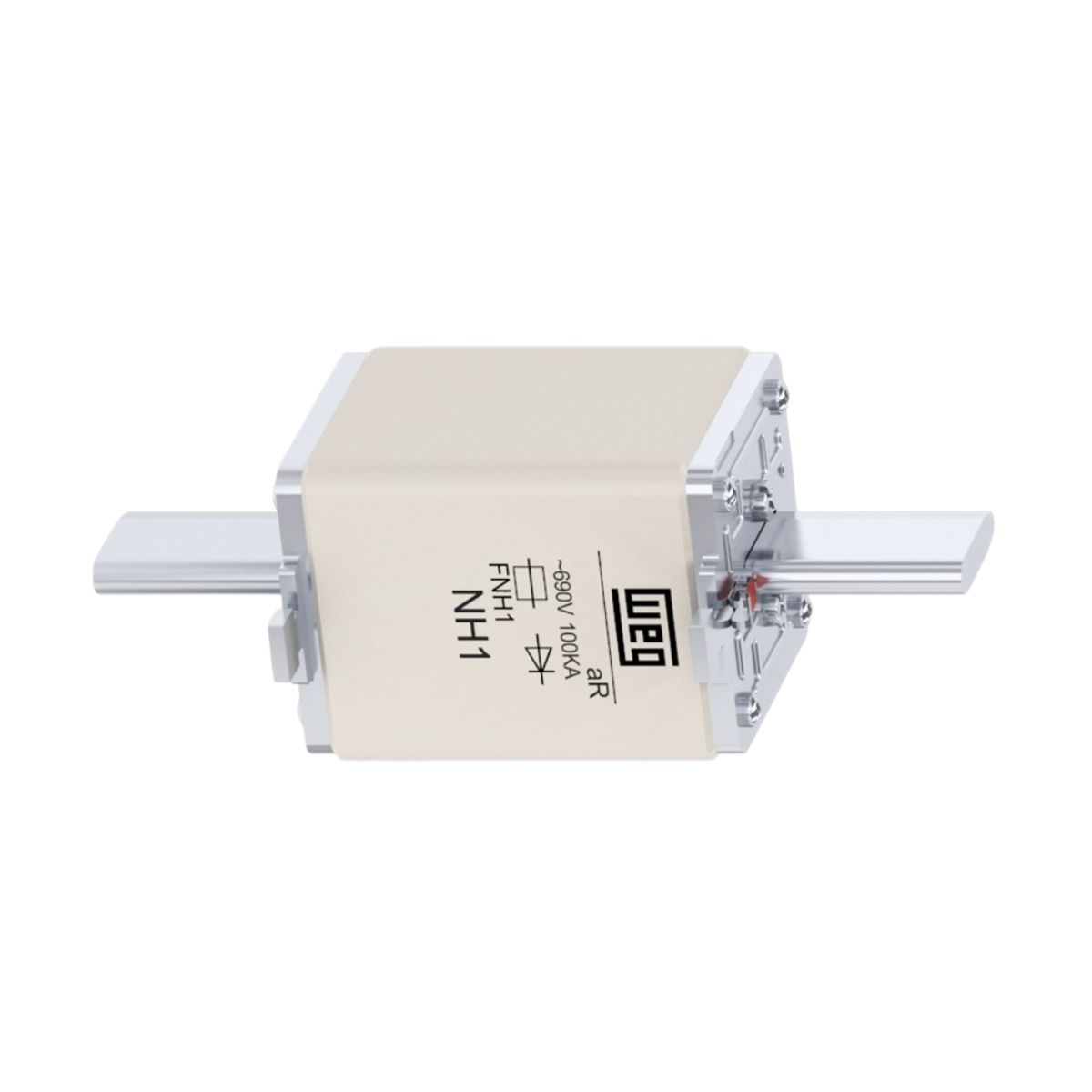 Fusível Nh Ultra Rápido Ar 63A 690V 100Ka T-1 - Weg