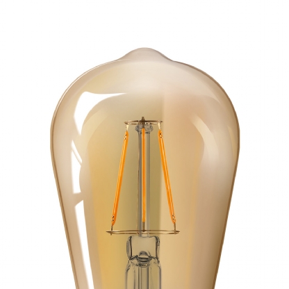 Lâmpada Led Filamento Bulbo St64 5W 127V E27 2700K Luz Amarela - Philips