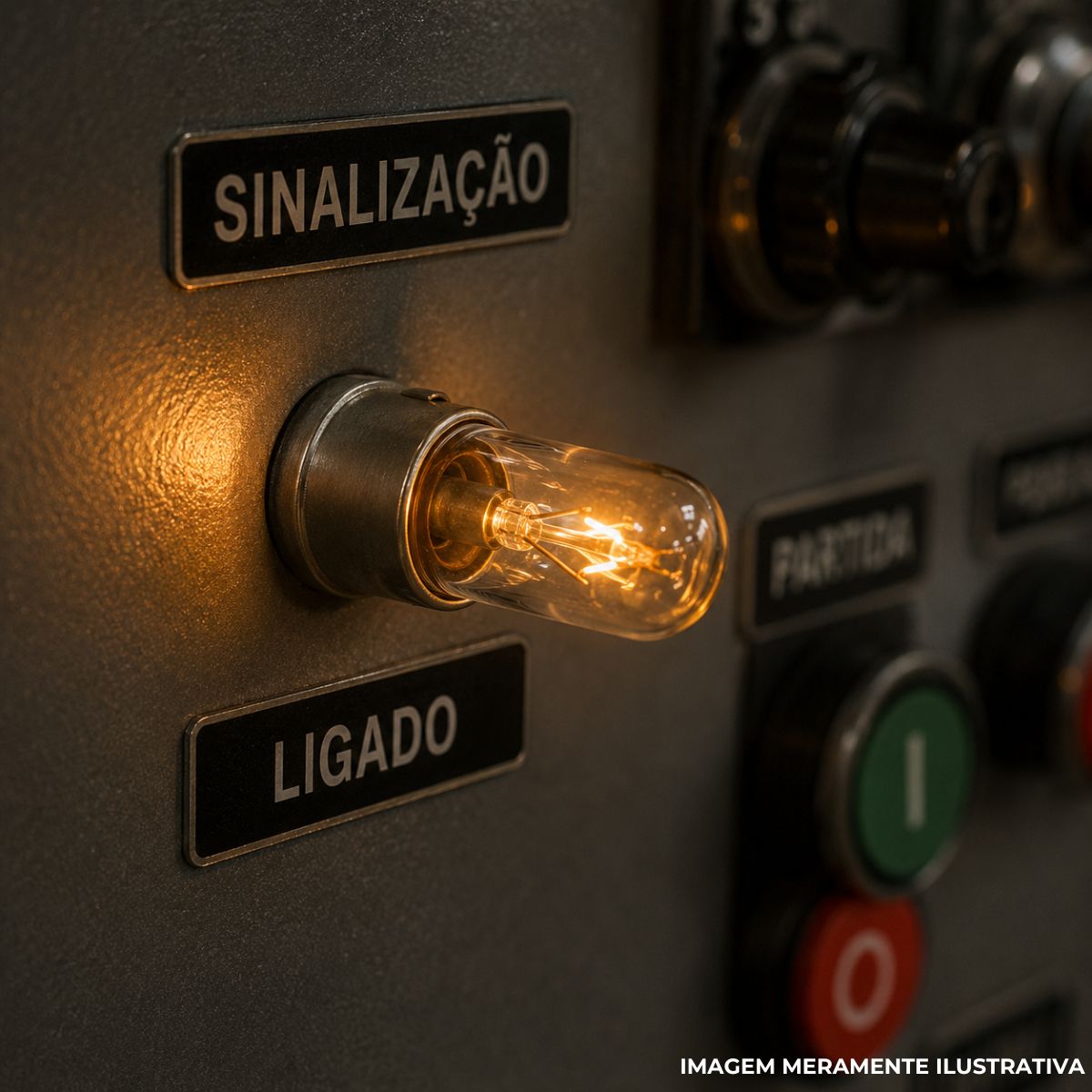 Lampada Incandescente Sinalizacao Tubular Clara 5w 12v Ba15d