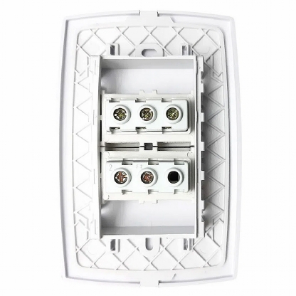 Conjunto 2 Interruptores Paralelos 10A 4X2 Home Branco - Blux