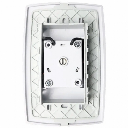 Conjunto Campainha Cigarra 10A Bivolt Com Placa 4X2 Branco Home - Blux