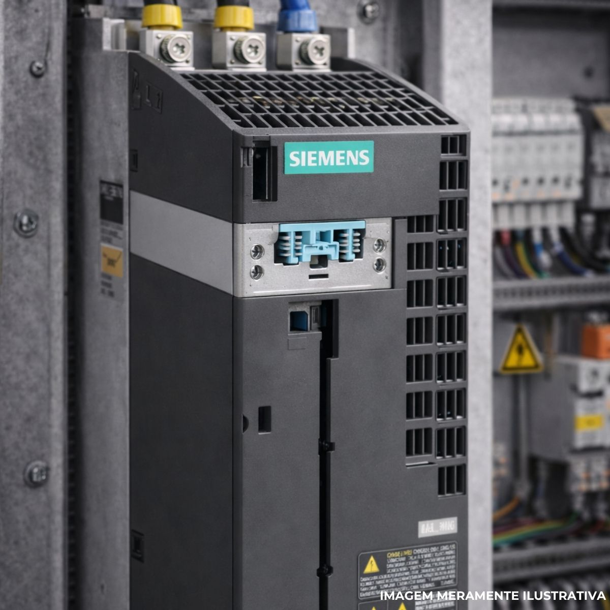 Inversor Frequência Trifásico 380-480V 47/63Hz 5,9A 2,2Kw C/Filtro - Siemens