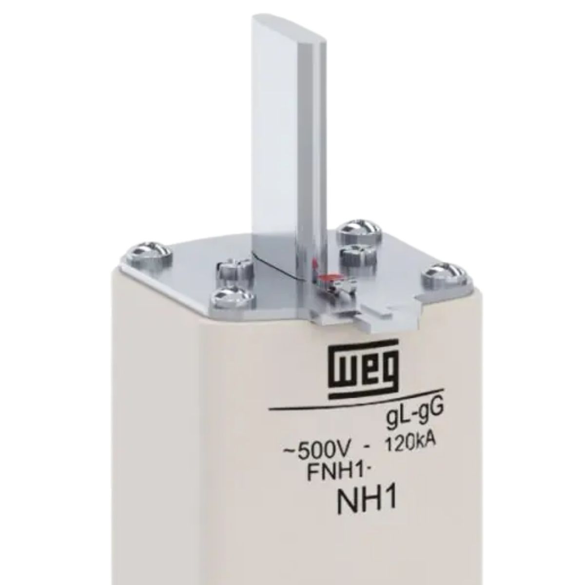 Fusível Nh Retardado Gg/Gl 224A 500V 120Ka T-1 - Weg