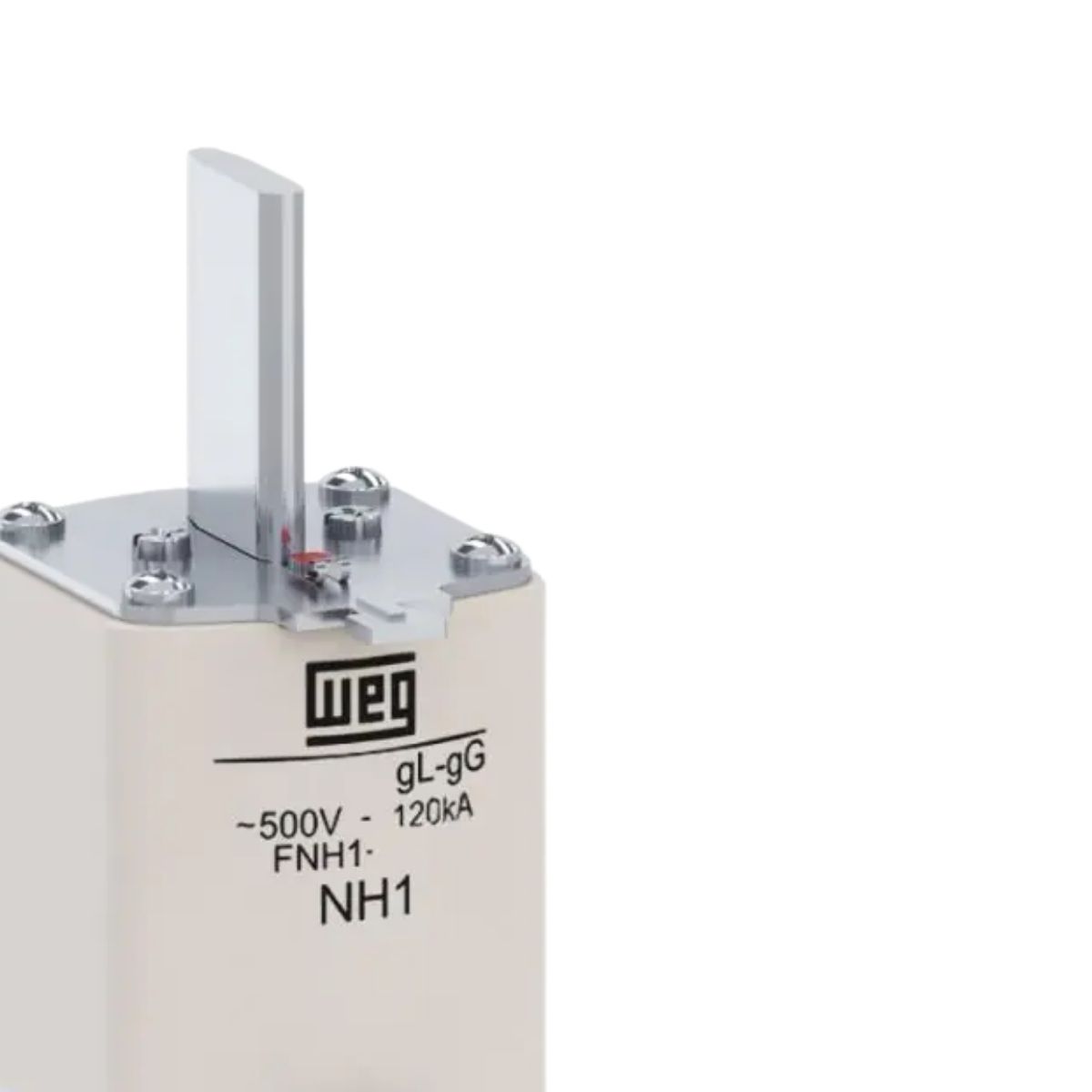 Fusível Nh Retardado Gg/Gl 224A 500V 120Ka T-1 - Weg