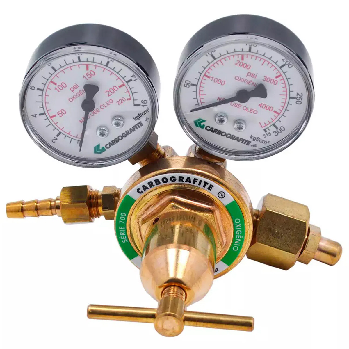 Regulador Pressão Serie 700 Cilindro Oxigênio - Carbografite