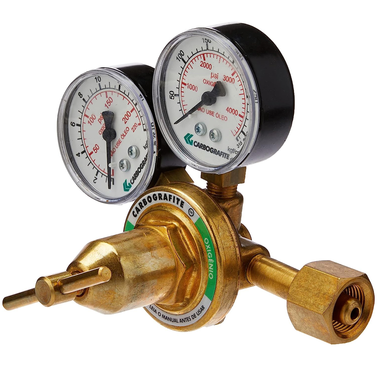 Regulador Pressão Serie 700 Cilindro Oxigênio - Carbografite