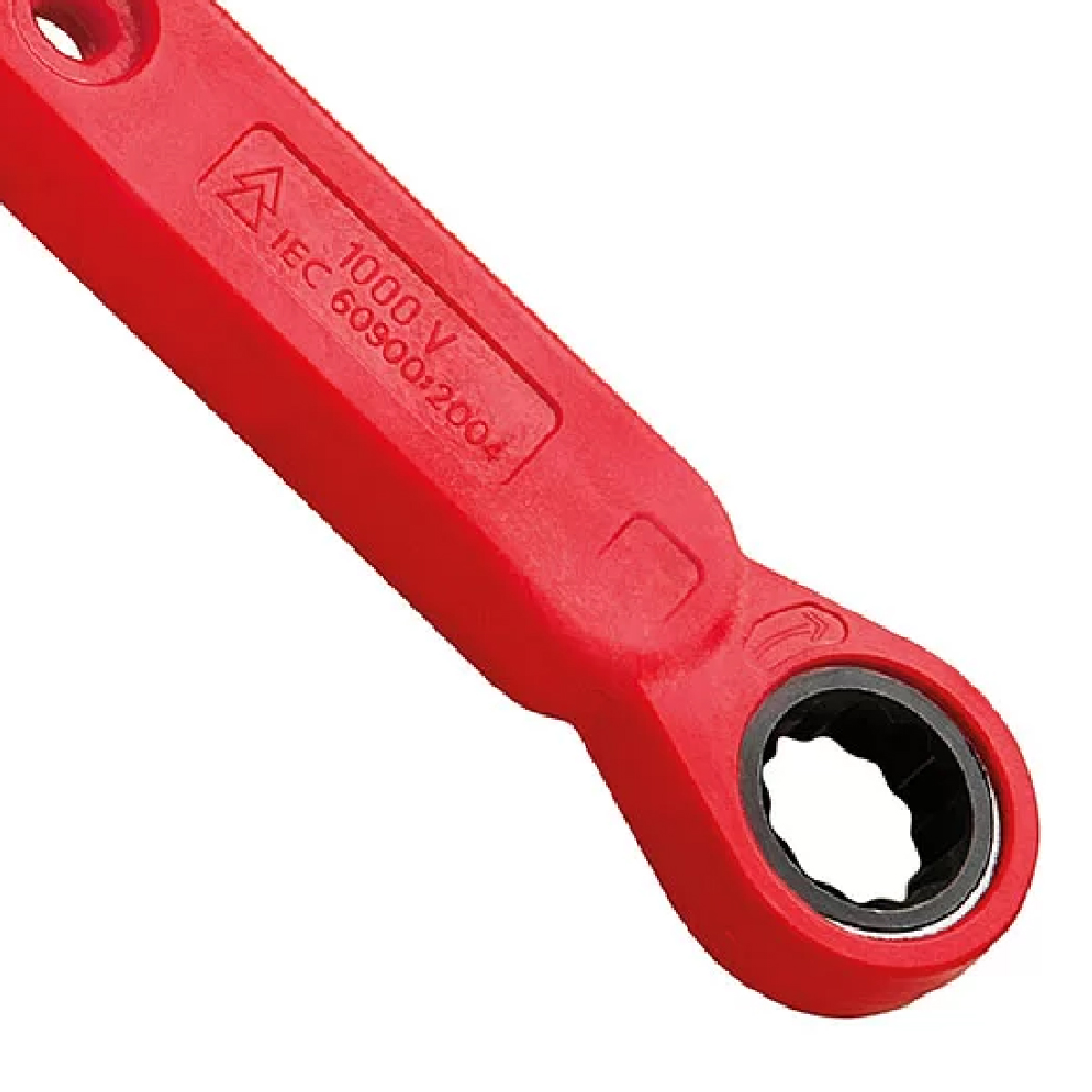 Chave Estrela Com Catraca Isolada 1000V 10x11Mm Vermelho Aço Cromo Vanadium - Tramontina