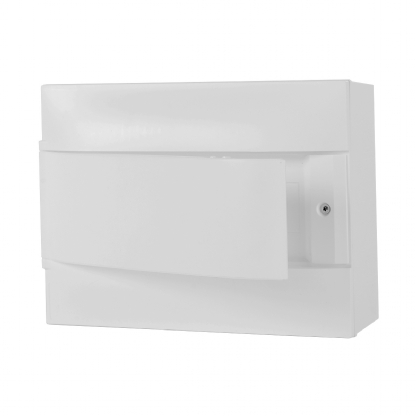 Quadro Distribuição Sobrepor Até 12 Disjuntores Din Practibox Porta Branca Sem Barramento - Cemar