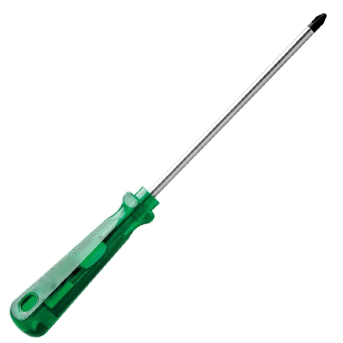 Chave Fenda Ponta Cruzada Philips Ph0 1/8x6Pol 3x150Mm Cabo Sextavado Verde Magnetizada - Tramontina