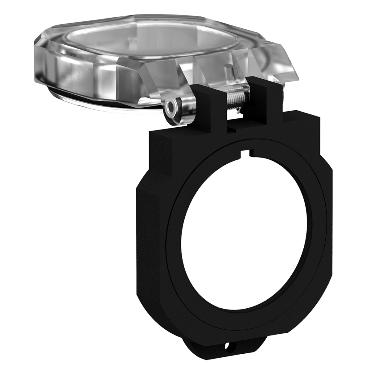 Capa Proteção Ip65/Ip67 Transparente Para RJ45 e Portas USB Plástica Rígida ZBSP2 - Schneider Eletric