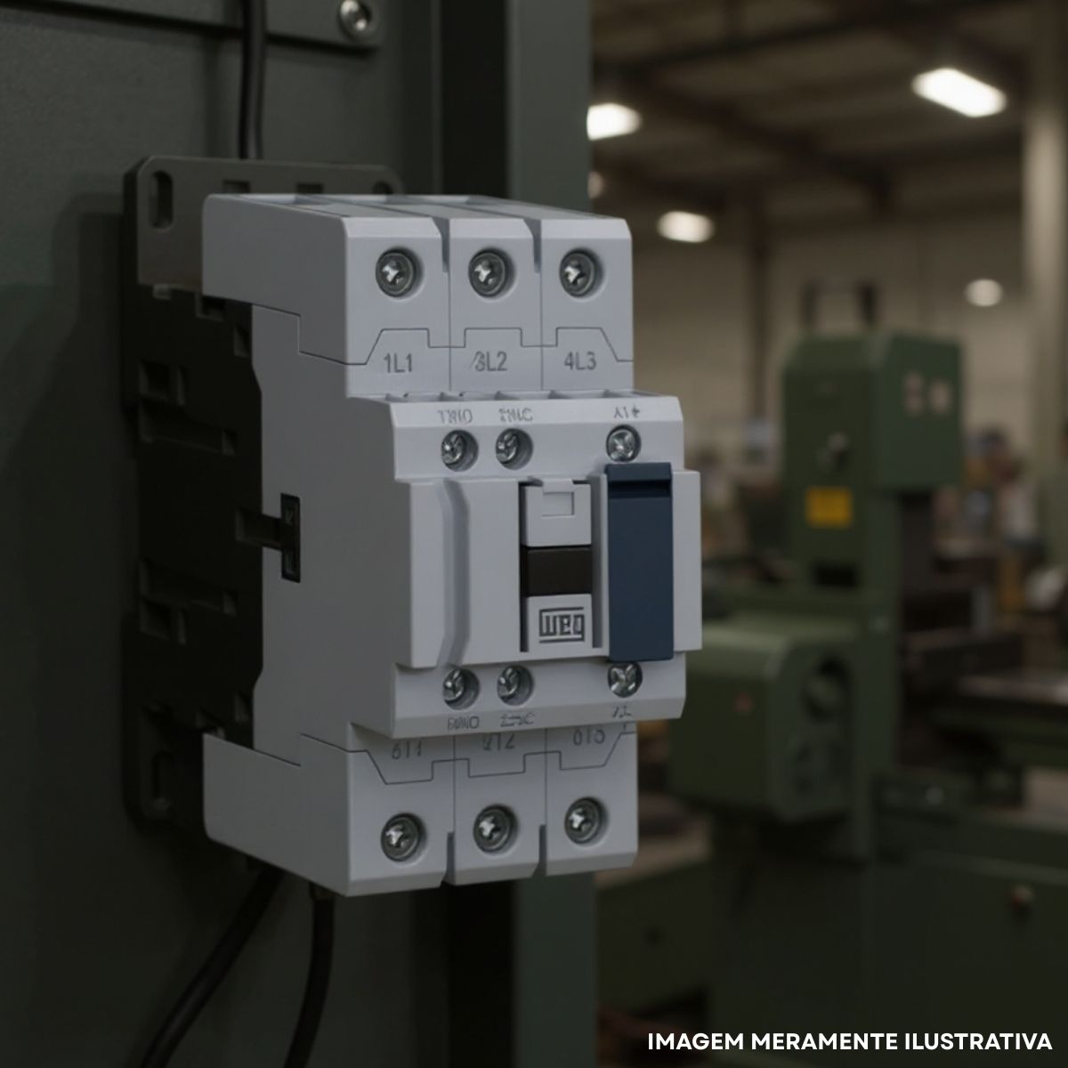 Contator Potência Tripolar 50A 220V 1Na+1Nf 50/60Hz - Weg