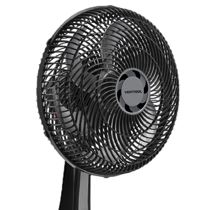Ventilador Mesa Turbo Premium 127V 52W 30cm Preto - Ventisol