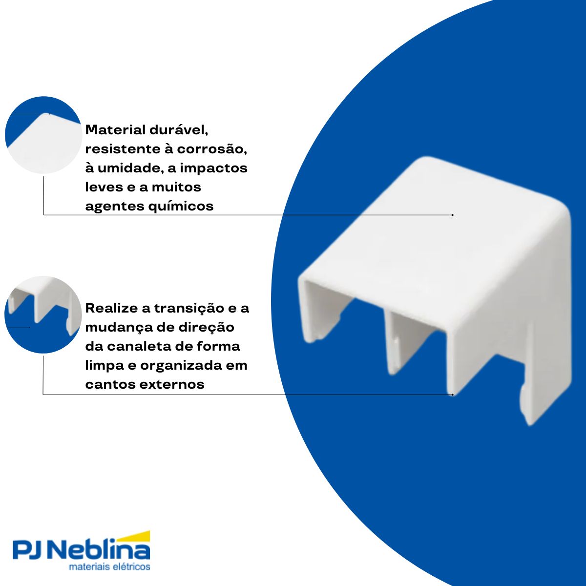 Cotovelo Externo Conduteck 20X10 - Steck