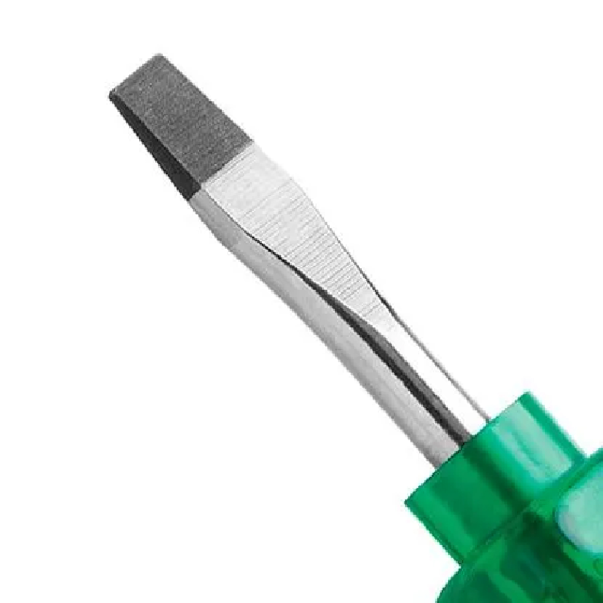 Chave Fenda Cotoco Simples 3/16x1.1/2 5x38Mm Cabo Quadrado Verde Magnetizada - Tramontina