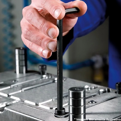Chave Hexagonal Allen Tipo L 14mm - Tramontina