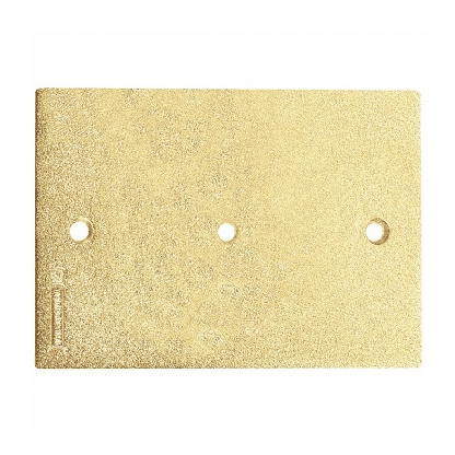 Tampa Passador Telefone Caixa De Psio 4X2 Dourada - Tramontina