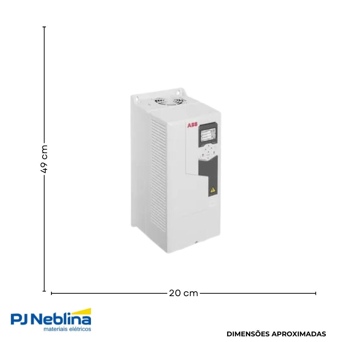 Inversor Frequência Trifásico 380-480V 50/60Hz 23,6A 11Kw - Abb