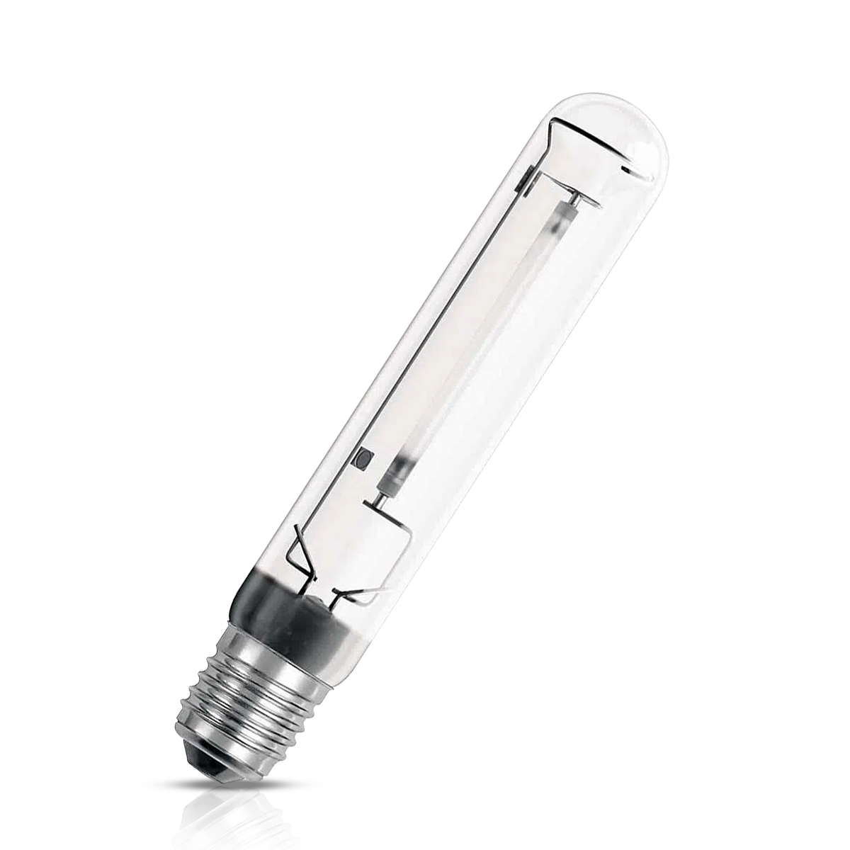 Lâmpada Vapor Sódio Tubular 100W E40 2000K Luz Amarela - Ourolux