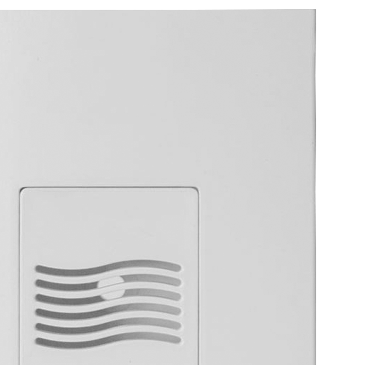 Campainha Eletrônica Com Fio Branco Bivolt Cigarra Embutir - Multicraft