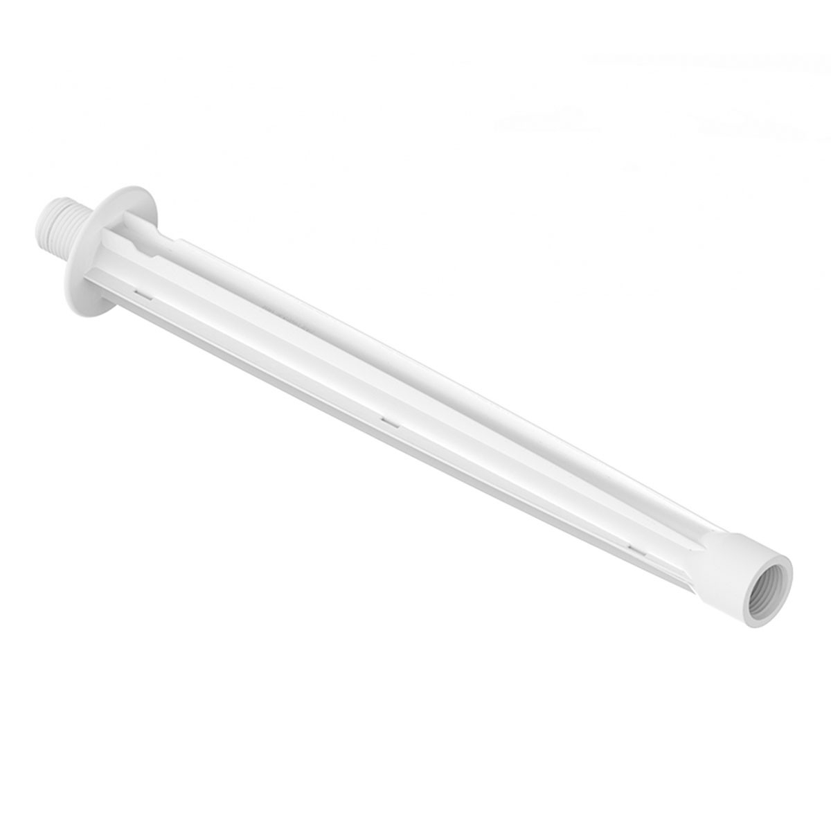 Braço Para Chuveiro Pvc 1/2 Polegadas 40Cm Branco - Enerbras