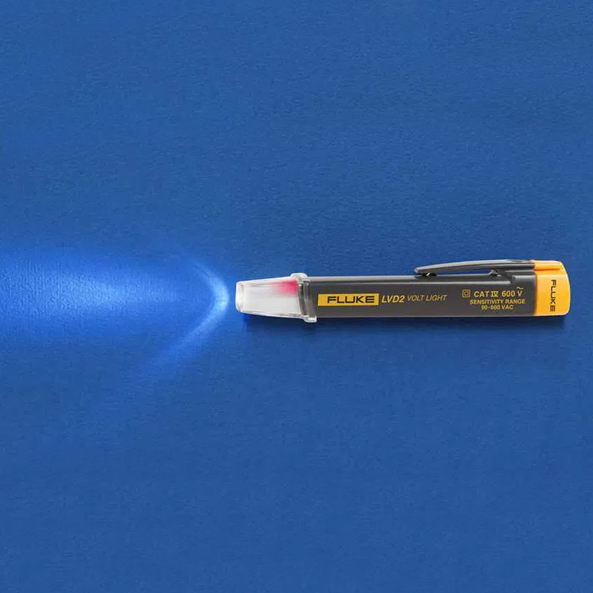 Detector Tensão Ac90 A 600V Com Lanterna Lvd2 - Fluke