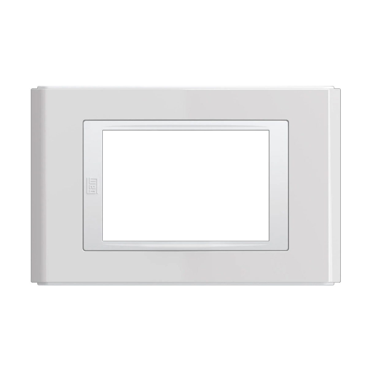 Placa Acabamento 3 Postos Branco Refinatto Style 4X2 13803804 - WEG