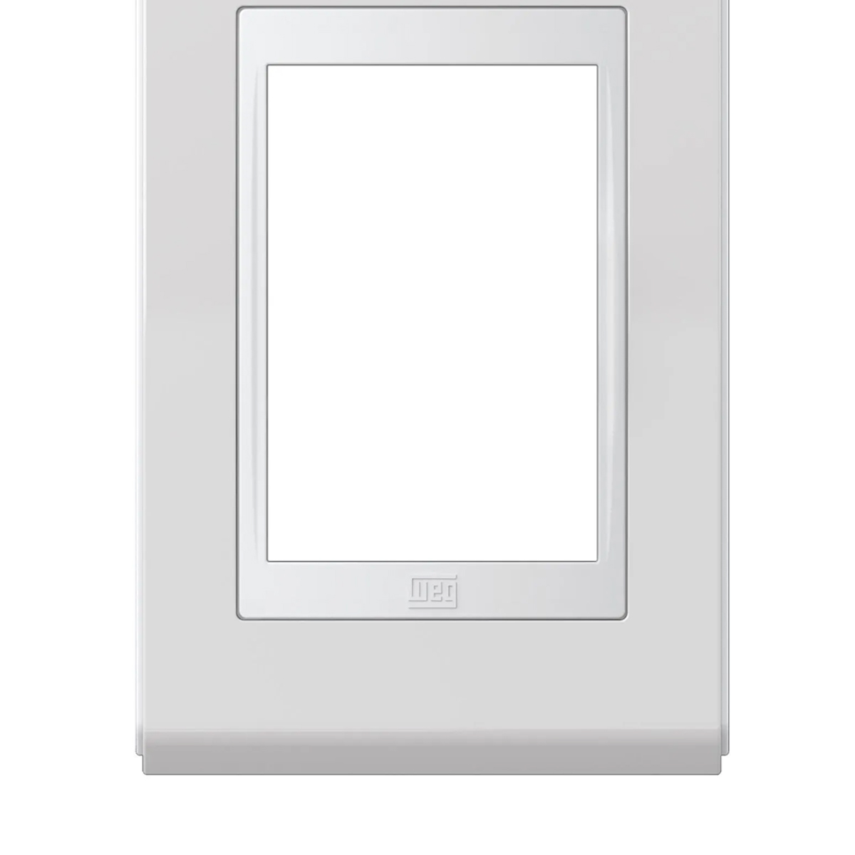 Placa Acabamento 3 Postos Branco Refinatto Style 4X2 13803804 - WEG