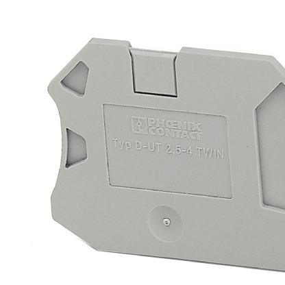 Tampa Para Conector Elétrico D-Ut 2,5/4-Twin D-UT 2,5/4-TWIN - Phoenix
