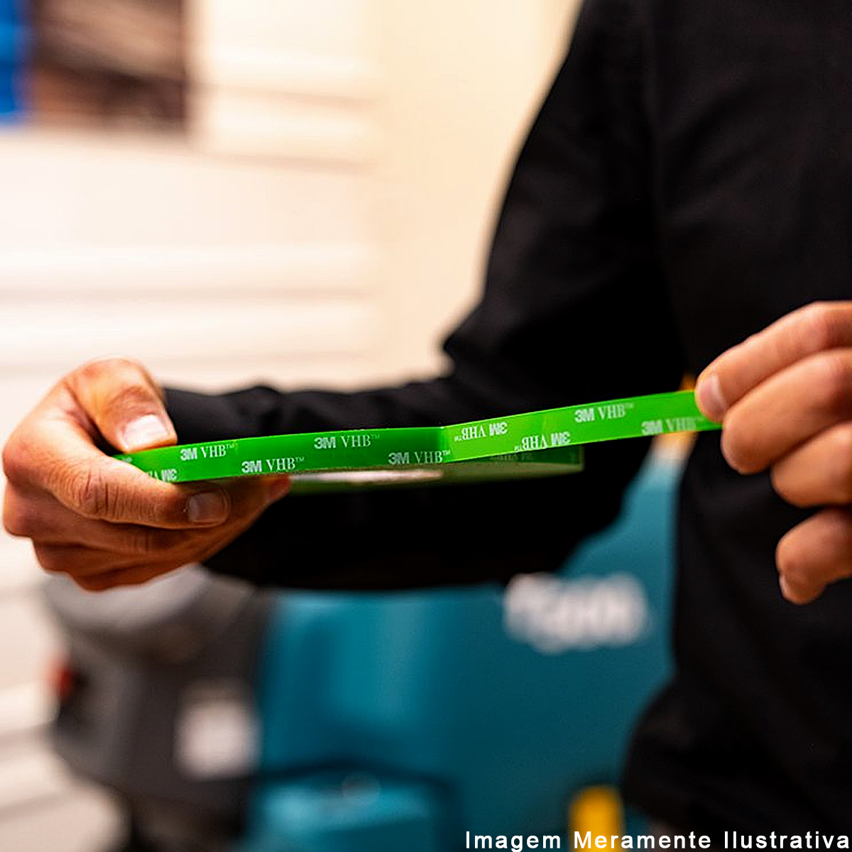 Fita Dupla Face 25mm 20 Metros Transparente Vhb 4910 HB004278600 - 3M Do Brasil