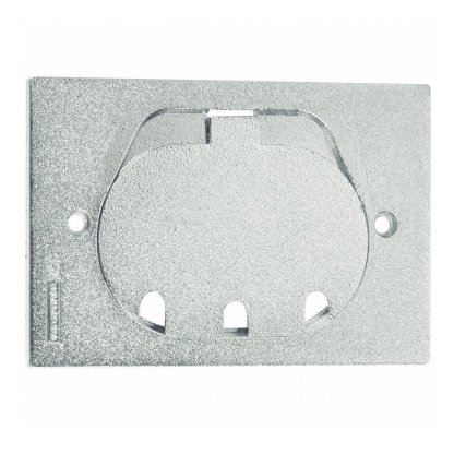 Tampa Unha Simples Rj45 4X2 Cromado - Tramontina