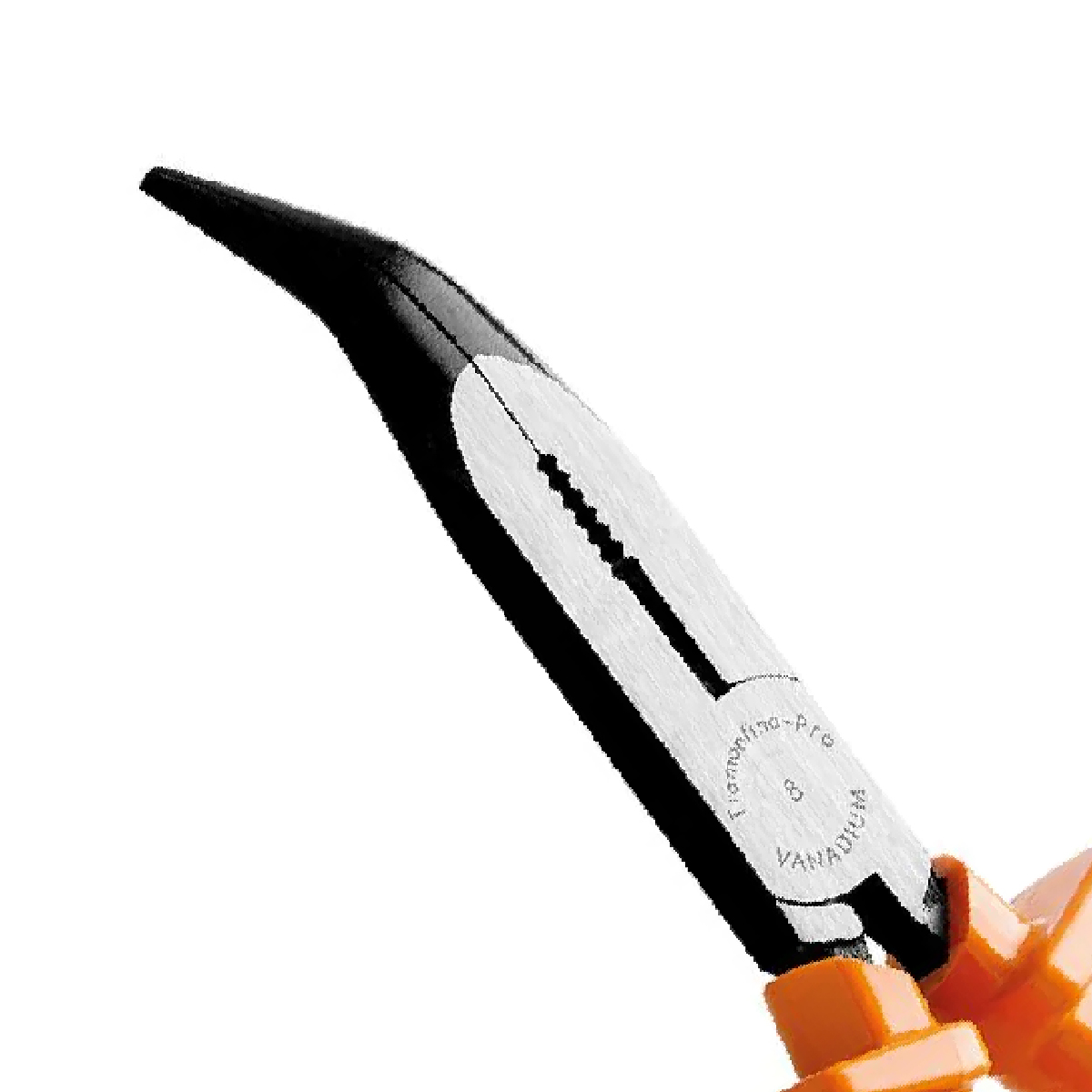 Alicate Bico Meia Cana Longo Curvo 8 Polegadas Isolado 1000V Laranja - Tramontina