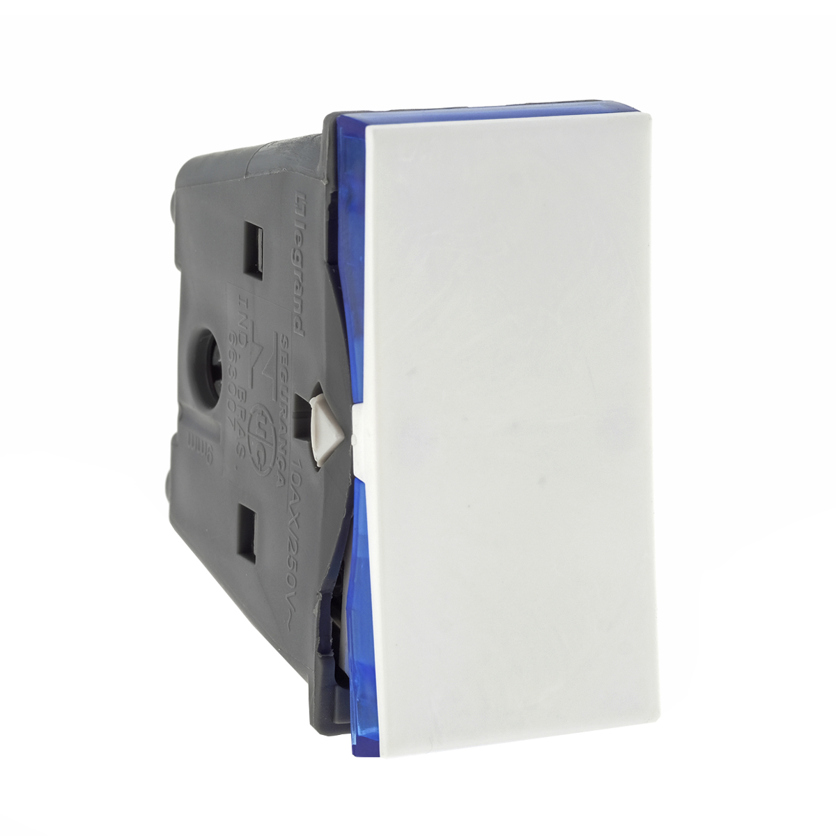 Módulo Interruptor Bipolar Paralelo 10A Branco - Pialplus+