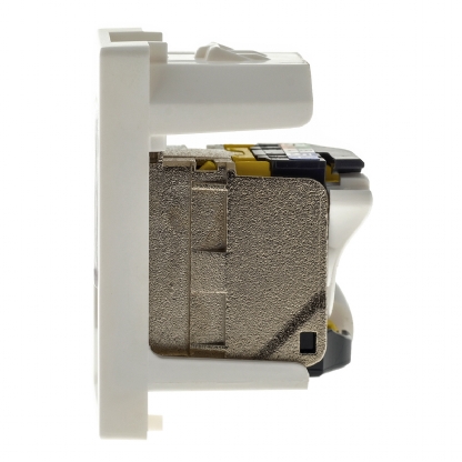 Módulo Tomada Rede RJ45 Cat6A Branco - Pialplus+