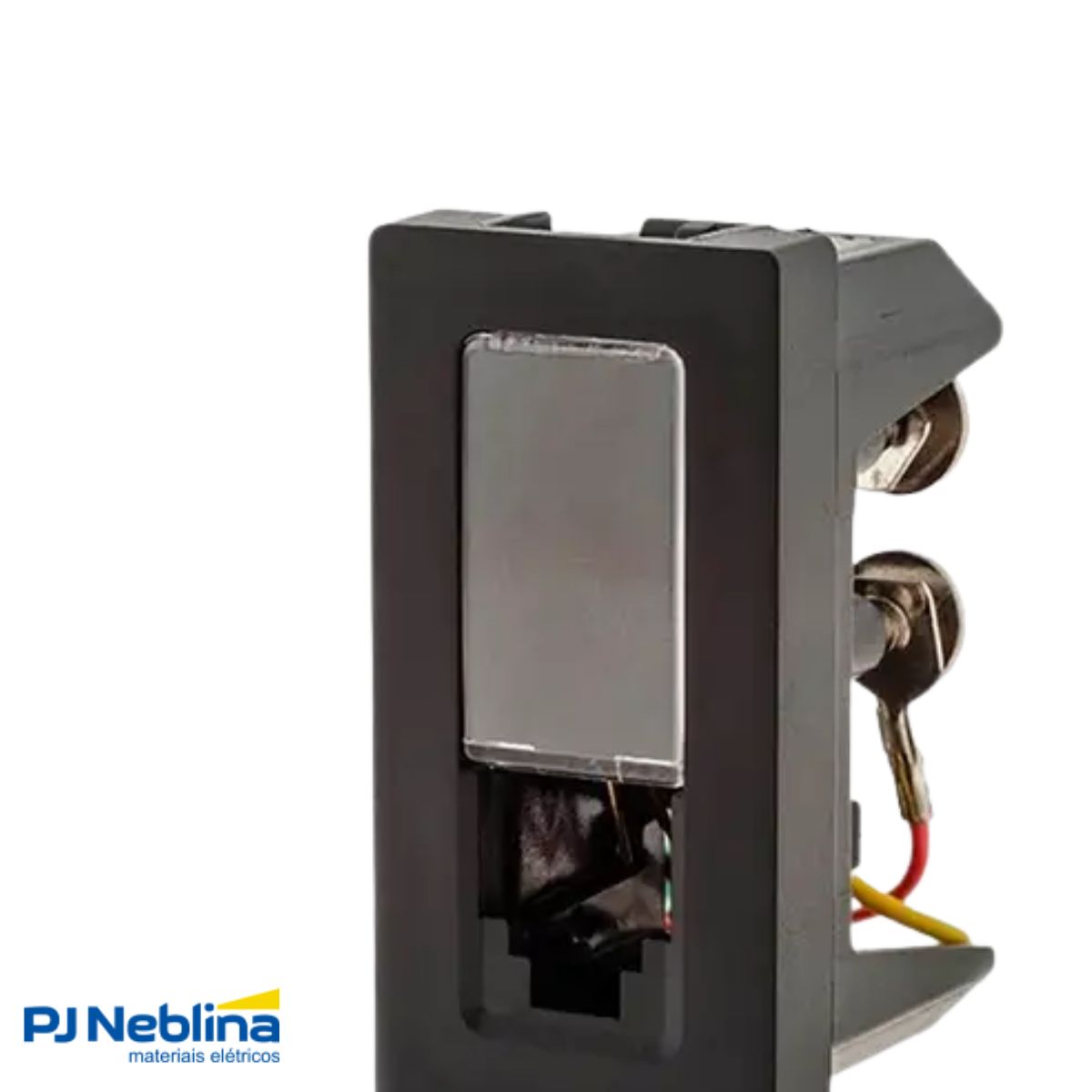 Modulo Tomada Telefone Rj11 (4 Fios) 1 Mod Pt Pialplus+