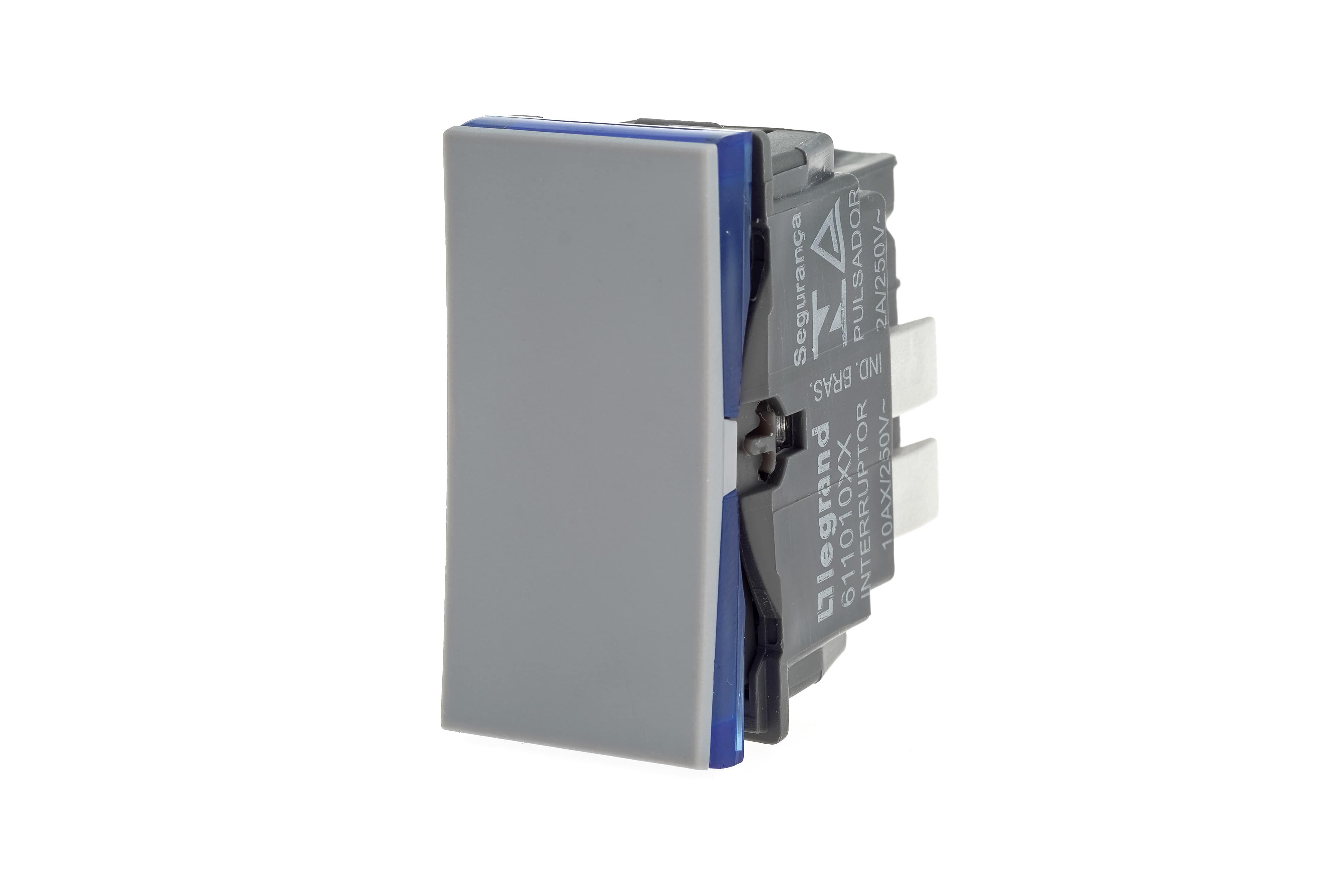 Módulo Pulsador Minuteria 2A Cinza - Pialplus+