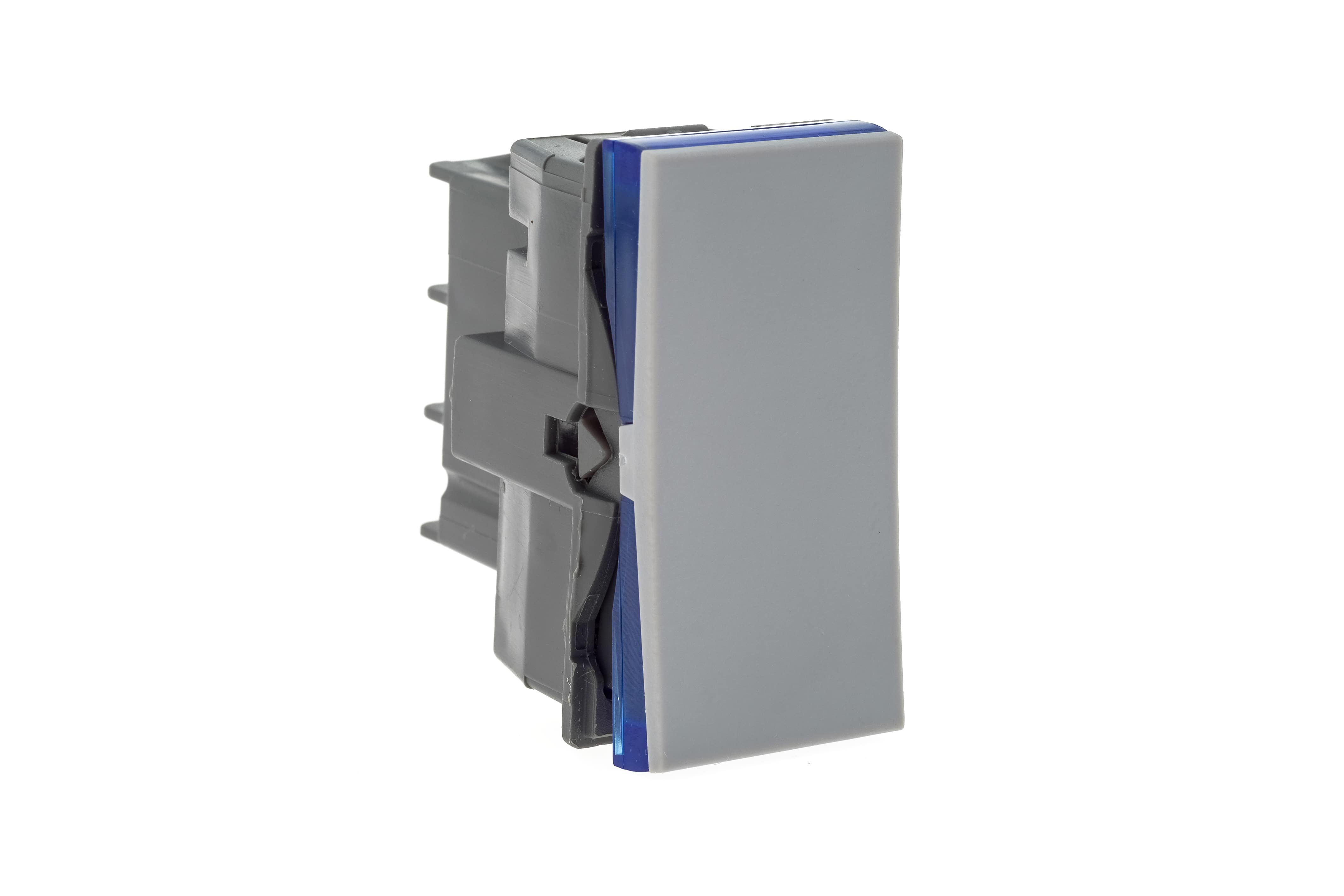 Módulo Pulsador Minuteria 2A Cinza - Pialplus+