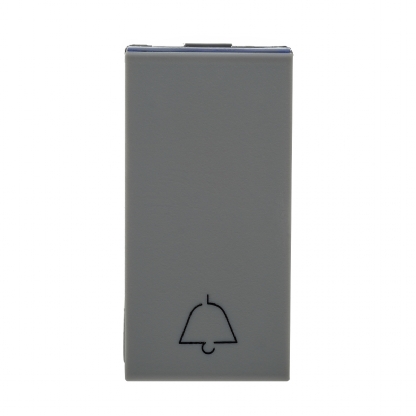 Módulo Pulsador Campainha 2A Cinza - Pialplus+