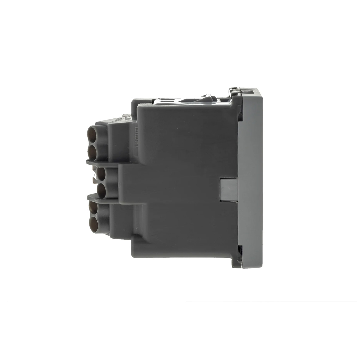 Módulo Tomada 2P+T Fundo Móvel 1 Módulo 10A 250V Cinza Pialplus+ - Pial