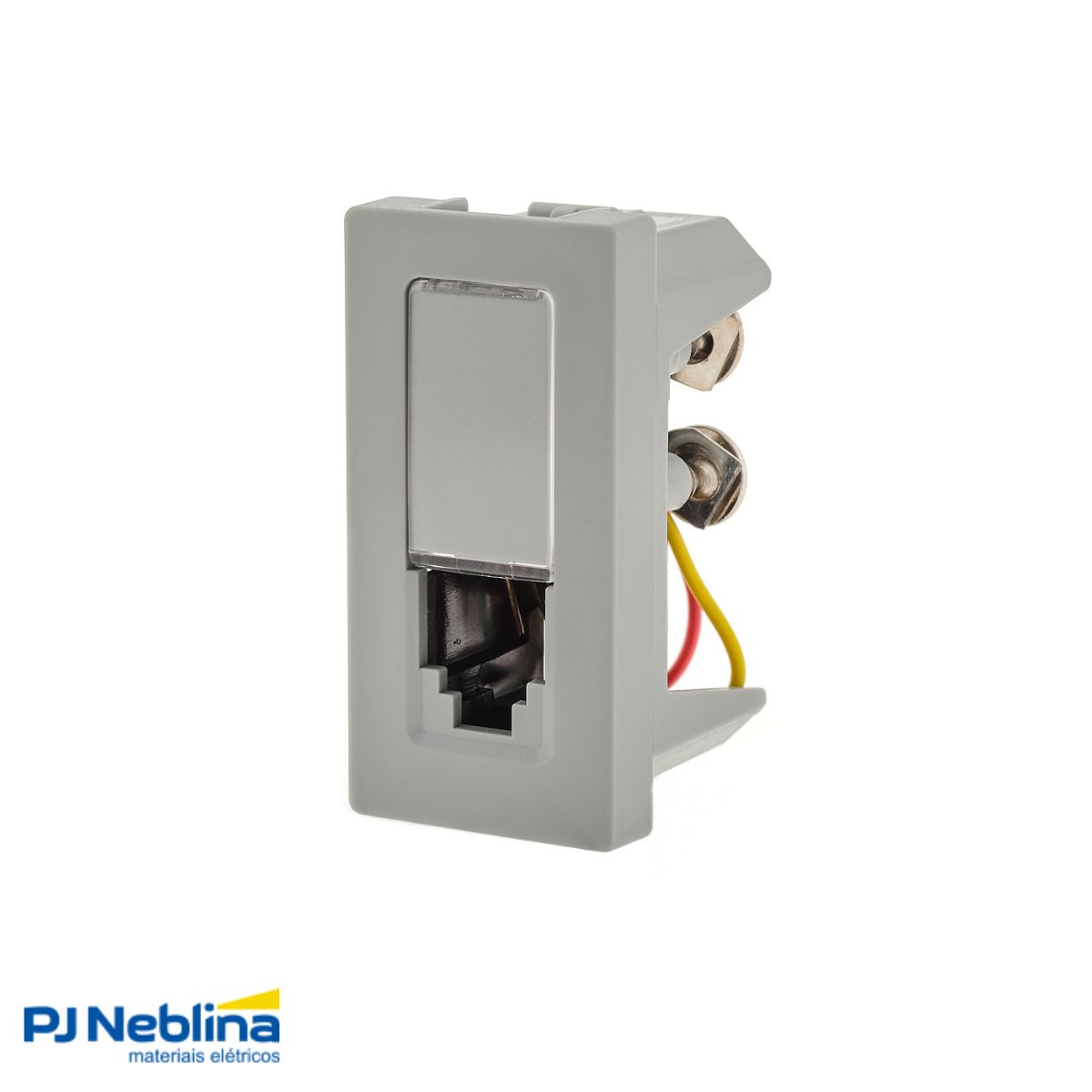 Modulo Tomada Telefone Rj11 (4 Fios) 1 Mod Cz Pialplus+