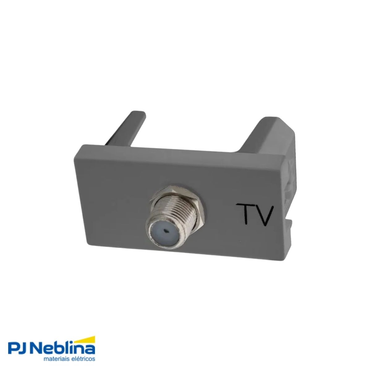Modulo Tomada Antena Tv Coaxial 1 Mod Cz Pialplus+