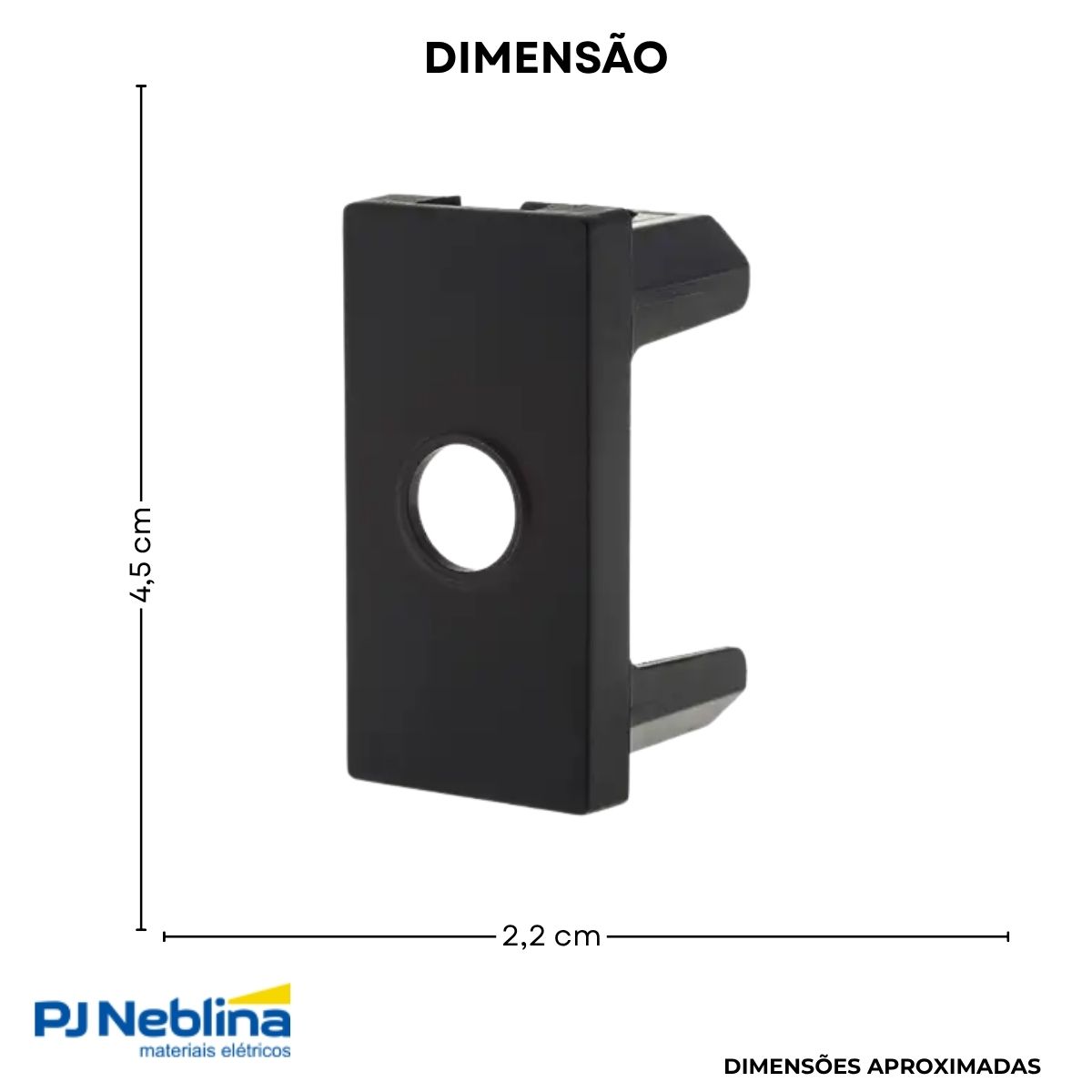Modulo Saída De Fio 1 Modulo Pt Pialplus+ - Pial