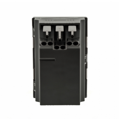 Módulo Tomada Triplex 10A Cinza - Pialplus+