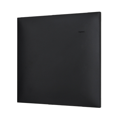 Placa Acabamento Cego 4x4 Preto - Pialplus+