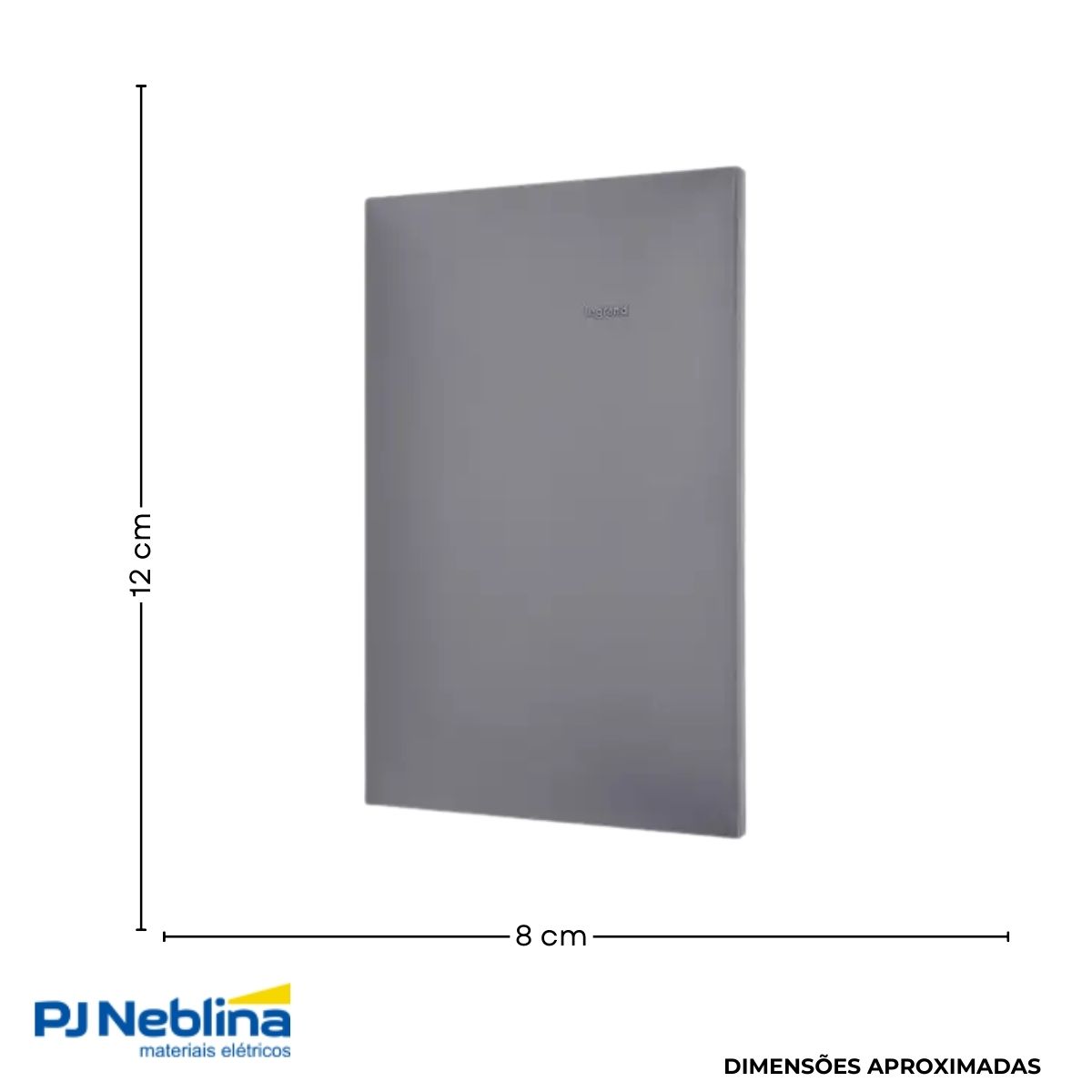 Placa Acabamento 4x2 Cega Cz Pialplus+