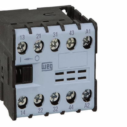 Contator Mini Auxiliar 6A 24V 3Na+1Nf 60Hz CAW04-31-00V05 - WEG